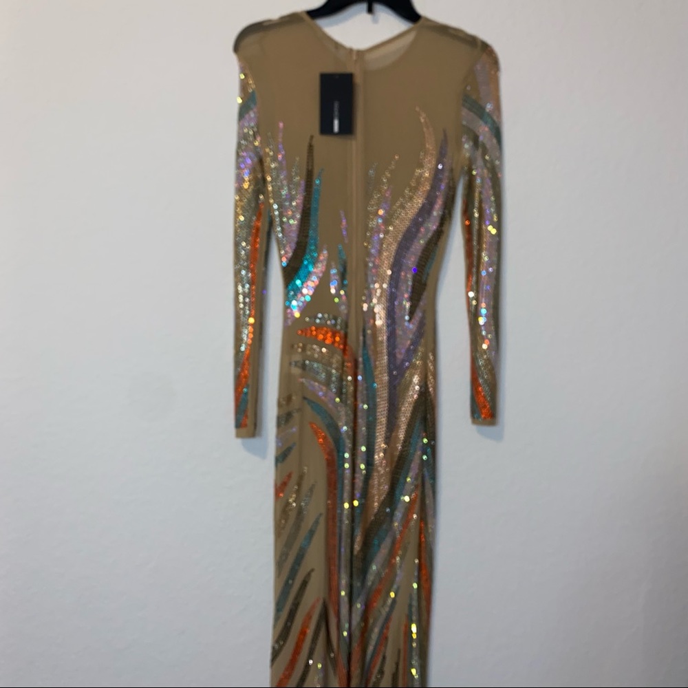 Fashion Nova embellished maxi dress